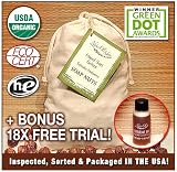 NaturOli Soap Nuts. (~480 loads) 3 lbs. Select USDA CERTIFIED ORGANIC. 100% chemical free. Rated best eco-friendly, natural laundry detergent. Green Dot Award Winner. + Extreme 18X concentrate trial - FREE $5.95 BONUS!