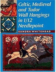 Book: Celtic, Medieval and Tudor Wall Hangings in 1/12 Scale Needlepoint - Guild of Master Craftsman