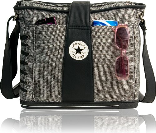 CONVERSE Umh&auml;ngetasche N-OUTWEED Schultertasche Handtasche Schwarz