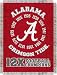 Alabama Crimson Tide Blanket Throw Tapestry
