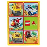 LEGOVille Sticker Sheets (4) Party Supplies