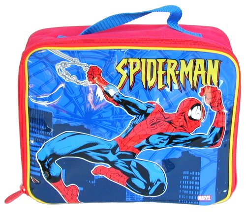 ZAK! SPIDERMAN RECTANGLE COOL LUNCHBAG