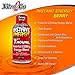 Nitro2Go Instant Energy - Wild Berry 2 fl Ounce Power Pack of 12 Bottles 7 Hour Stamina Boost
