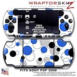 Lots of Dots Blue on White WraptorSkinz Skin and Screen Protector Kit fits  ....