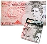 British £50 Note cotton tea towel