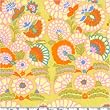 Kaffe Fassett Henna Flower Yellow Yardage Cotton Fabric