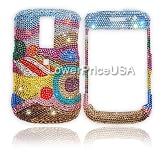 Blackberry Bold 9000 Genuine Swarovski Crystal (7ss) Multi Color Design Faceplate Cover Case