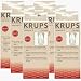 Krups F15A02 Coffeemaker/Urn Aqua Filters, 6 Pack, 1 Year Supply