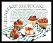 Strawberry Shortcake Shh Secret Recipe Gold Wood-Mounted Art Poster Print - 20" X 16"