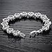 Girl Era Multi-Gemstone and Diamond Accent Bauhinia Hinge Bangles Braceltes