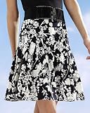 Newport News Floral pleated skirt