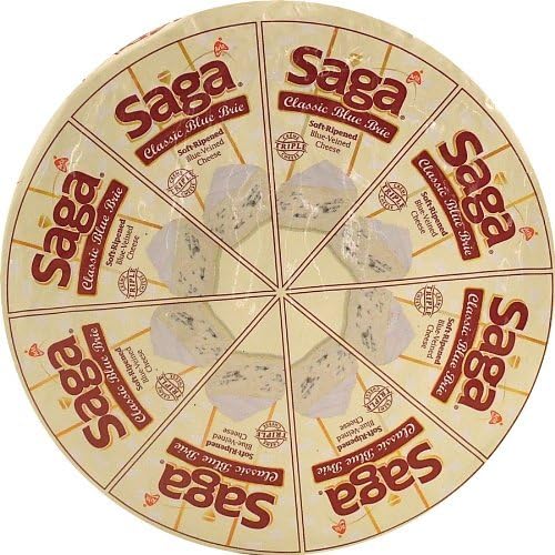 Cheese Blue Brie Saga Castello Approx 3 Lb Wheel