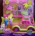 Polly Pocket Glitz & Glam Pets Glam-Mobile w Car, Polly & Rick Dolls, Pets & More (2007)