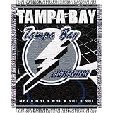 Tampa Bay Lightning NHL Triple Woven Jacquard Throw (019 Series) (48x60")"