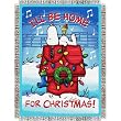 Peanuts Home For the Holidays Triple Woven Jacquard Throw (48x60")"