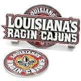 Louisiana-Lafayette Ragin' Cajuns Slider Hat Clip W/ Golf Ball Marker - NCAA College Athletics
