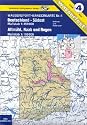 Jübermann Wassersport-Wanderkarten, Bl.4, Deutschland-Südost: Mit Streifenkarten von Altmühl, Naab und Regen 1 : 100 000. Für Kanu- und Rudersport