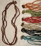 3 Strand Beaded Necklace - 7 Color Choices