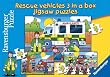 Ravensburger Rescue Vehicles 3 in a Box Jigsaw Puzzles (15, 20 and 25 Pieces)