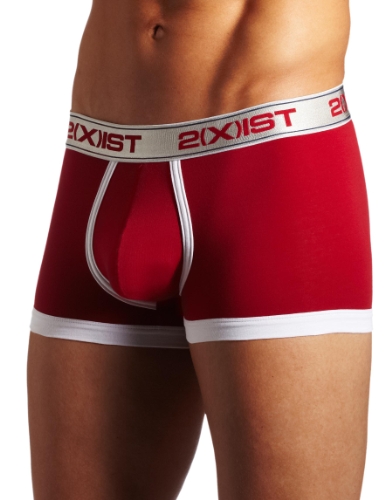 2(x)ist Mens Colour No Show Trunk
