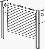 Omega National Products Tambour Door & Track Sets Frameless 15