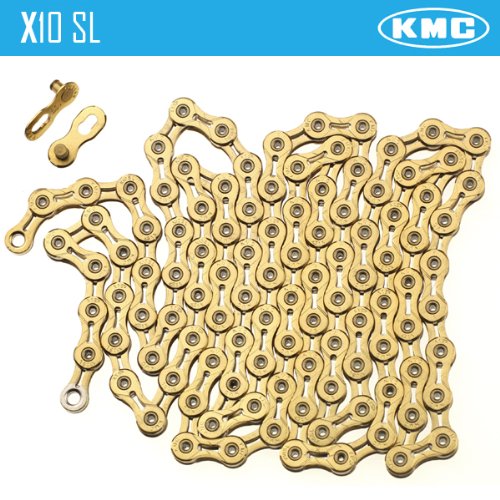 KMC X10SL Gold 10 Speed Chain for Shimano Sram On Sale