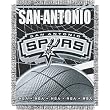 San Antonio Spurs NBA Triple Woven Jacquard Throw (019 Series) (48x60")"