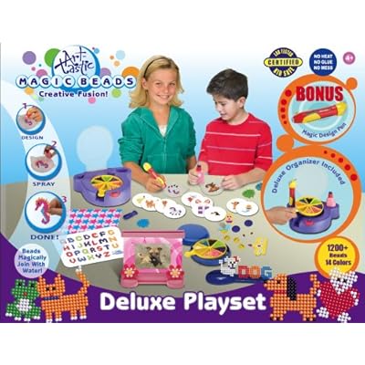 Manley Art-tastic Magic Beads Deluxe Playset - 1200 Beads Manley Art-tastic Magic Beads Deluxe Playset - 1200 Beads