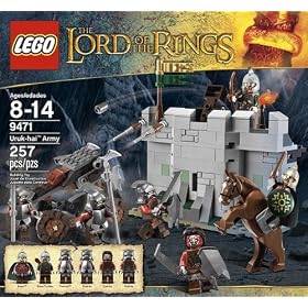 LEGO The Lord of the Rings Hobbit Urak-Hai Army (9471): Toys &amp; Games