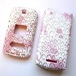 Motorola KRZR K1M (NOT K1) Fabric Protector Hard Case Texturized Cover Pink 09