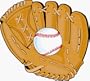 Baseball Glove and Ball Car Magnet