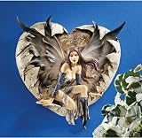 Dark Valentine Goth Fairy Femme Fatale Wall Sculpture Statue Figurine [Kitchen]