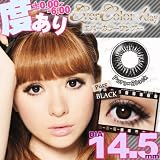 新発売！デカ目カラコン　エバーカラーワンデーピュアブラック-4.00 RCS5