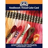 DMC COLORCRD Needlework Threads 12-Page Printed Color Card