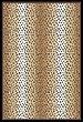 Home Dynamix Zone 7117-502 Ebony 2 Feet by 3 Feet Leopard Area Rug