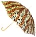 Tiger Animal Print Full Size Stick Art Umbrella with Automatic Push Button Opening, Great Gift Idea