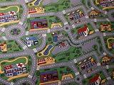 Spiel Spass Strassen Spielteppich 135x200 cm