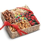 Fathers Day Snackers Sweets and Nuts Gift Basket