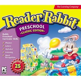 Reader Rabbit Preschool with Stickers (Jewel Case)