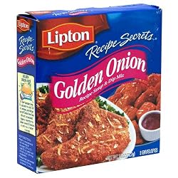 Lipton Recipe Secrets, Golden Onion Recipe, 2-Count 2.6-Ounce Boxes (Pack of 12)