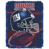 Giants Northwest NFL Jacquard Spiral Throw