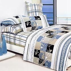Blancho Bedding - [Floral Totem] Luxury Bed In A Bag Combo 300GSM