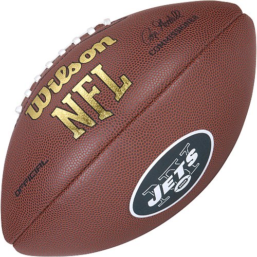 Wilson New York Jets Logo Football