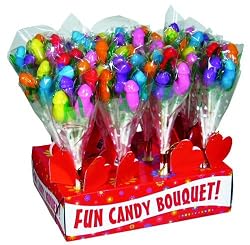 Candy Penis Bouquet - 6 Pack