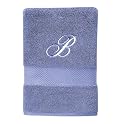 Fieldcrest Classic Monogrammed Hand Towel - Refresh Blue (C)