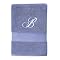 Fieldcrest Classic Monogrammed Hand Towel - Refresh Blue (C)