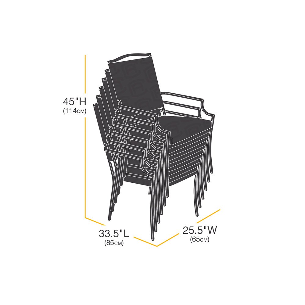 AmazonBasics StackableChair Patio Cover
