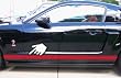 ROCKER PANEL STRIPES Side Racing Decals for FORD MUSTANGS of ALL Years - 4 Styles & 20 Colors to choose from