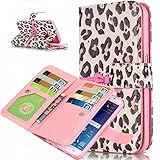 UNEXTATI Galaxy S6 Edge ケース 高品質 PUレザー 手帳型ケース 保護カバー カード収納 液晶保護 防塵 Samsung GalaxyS6 Edge 用 Case Cover 