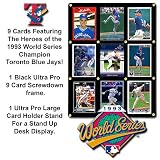 Toronto Blue Jays 1993 World Series Champions Card Display